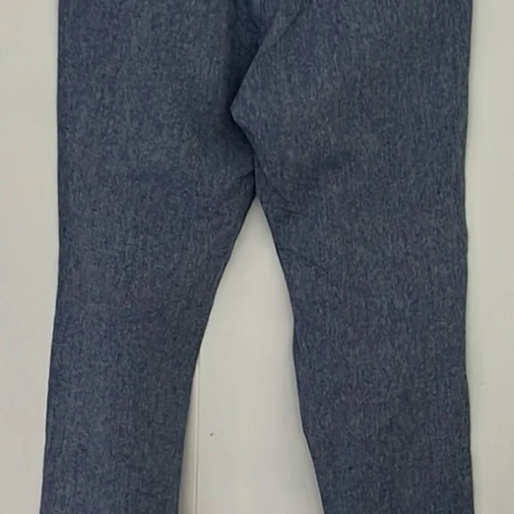 J. Crew The Sutton‎ Chambray Pants Mens 34x32 Linen Cotton Chino Straight Leg - Picture 13 of 14